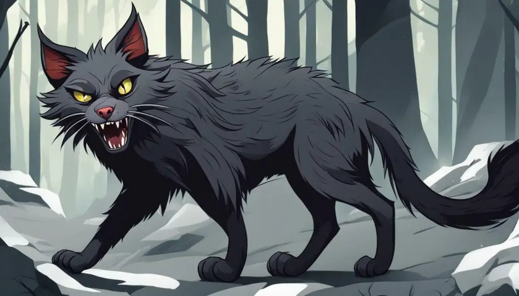 Why do Lykoi Cats have a werewolf-like appearance?