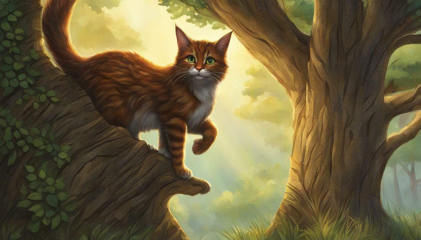 How to Teach a Cat to Climb Down a Tree. Feline Tree Training And Cat Safety