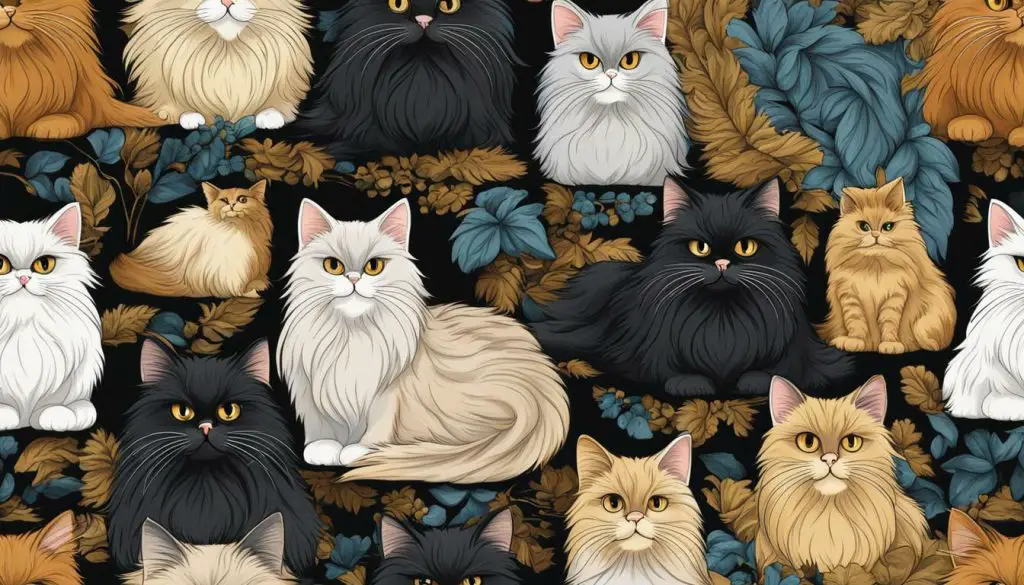 Persian cat coat patterns