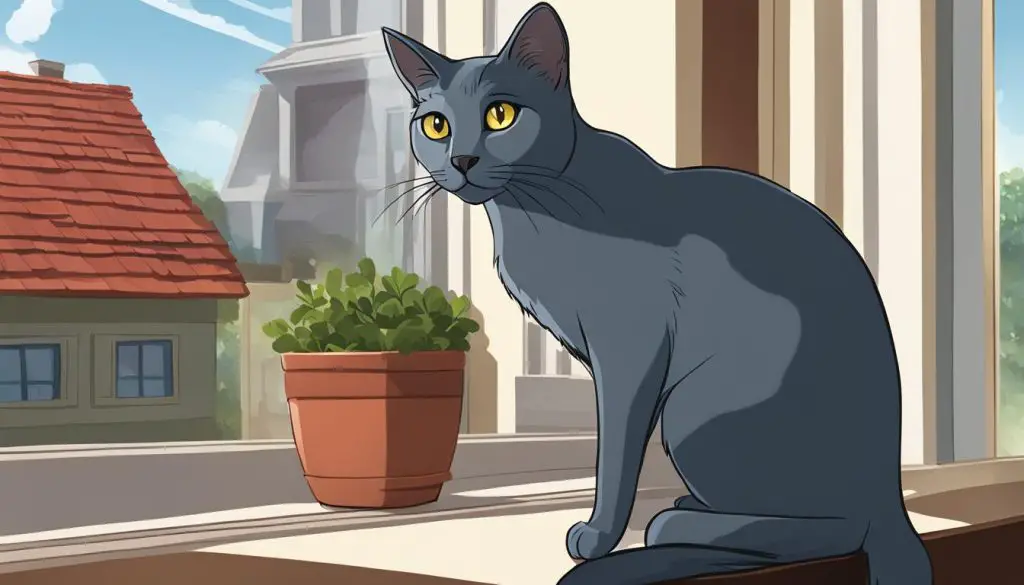 Russian Blue cat personality and behavior
