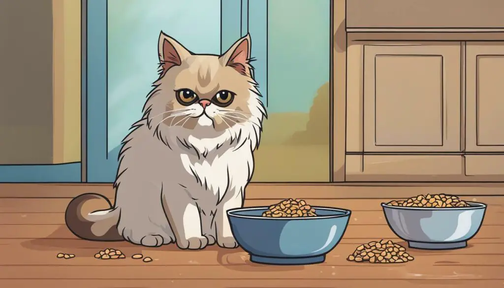 Transitioning to wet food for Persian cats