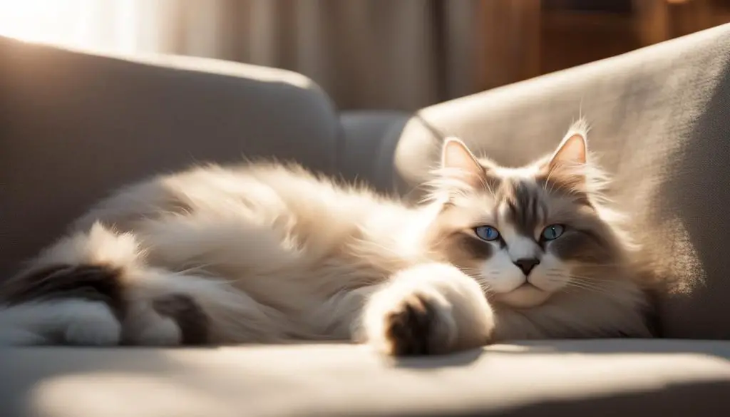 Laid-back Nature of Ragdoll Cats