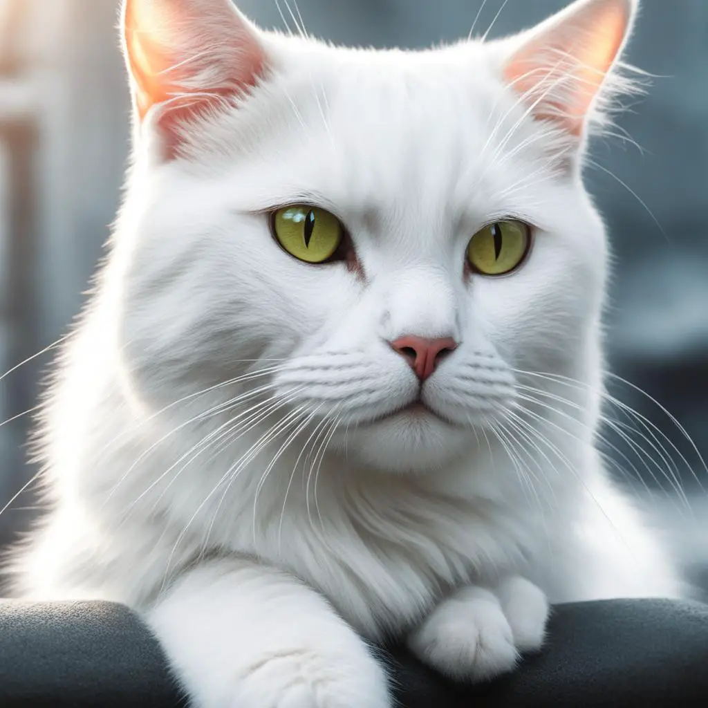 Discover the Top 10 Pure White Cat Breeds: Snowy Beauties!